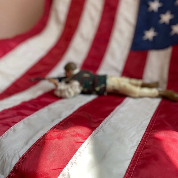 Army Soldier doing the Combat Crawl - Picture 3 of 8